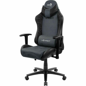 Silla Gaming Aerocool KNIGHT AeroSuede 180º Azul Negro Negro/Azul - HAMISHOP07