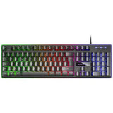 Teclado y Ratón Gaming Mars Gaming MCPEXFR QWERTY Negro Francés - HAMISHOP07