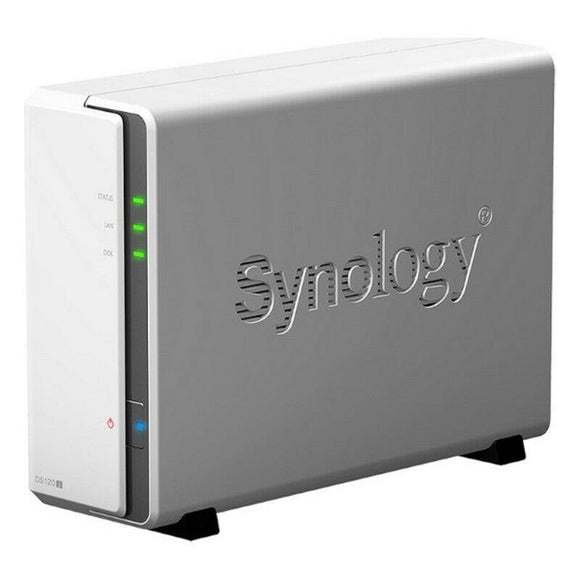 Almacenamiento en Red NAS Synology DS120J 512 MB DDR3L 17 dB Marvell ARMADA 3700 Negro Gris - HAMISHOP07