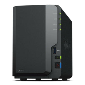 Almacenamiento en Red NAS Synology DS223 Realtek Negro - HAMISHOP07