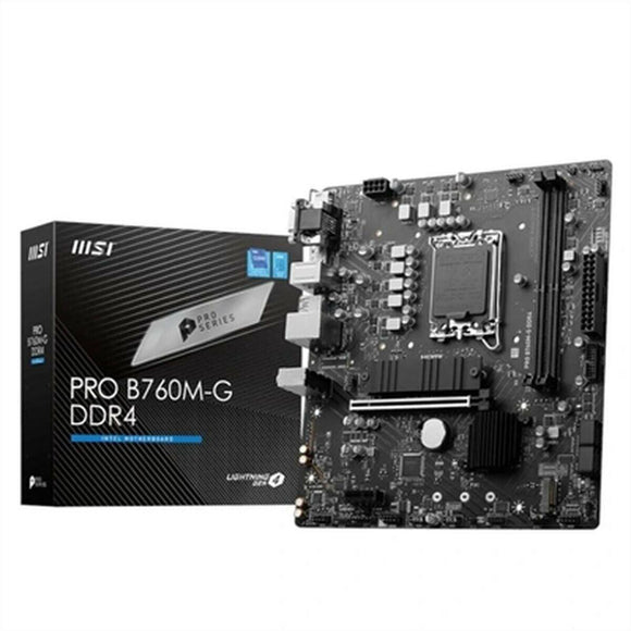 Placa Base MSI PRO B760M-G LGA 1700 Intel B760 - HAMISHOP07