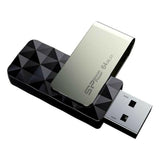 Memoria USB Silicon Power Blaze B30 64 GB Negro - HAMISHOP07