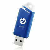 Memoria USB HP HPFD755W-64 64 GB Azul - HAMISHOP07