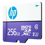 Tarjeta de Memoria Micro SD con Adaptador HP HFUD 256 GB - HAMISHOP07