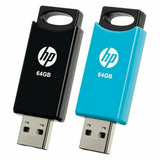 Memoria USB HP 212 USB 2.0 Azul/Negro (2 uds) - HAMISHOP07