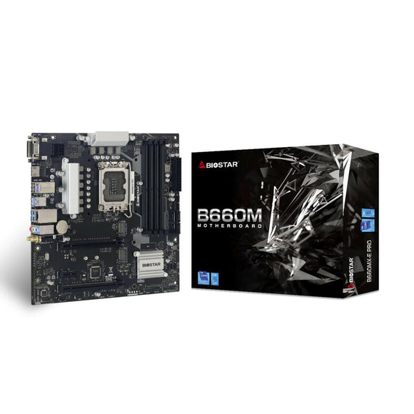 Placa Base Biostar B660MX-E PRO Intel INTEL B660 LGA 1700 - HAMISHOP07