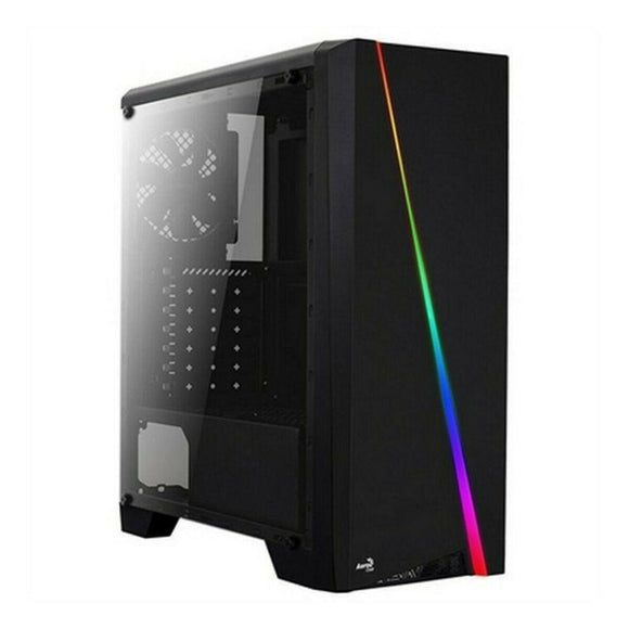 Caja Semitorre ATX Aerocool ACCM-PV10012.11 RGB USB3.0 LED RGB Negro - HAMISHOP07