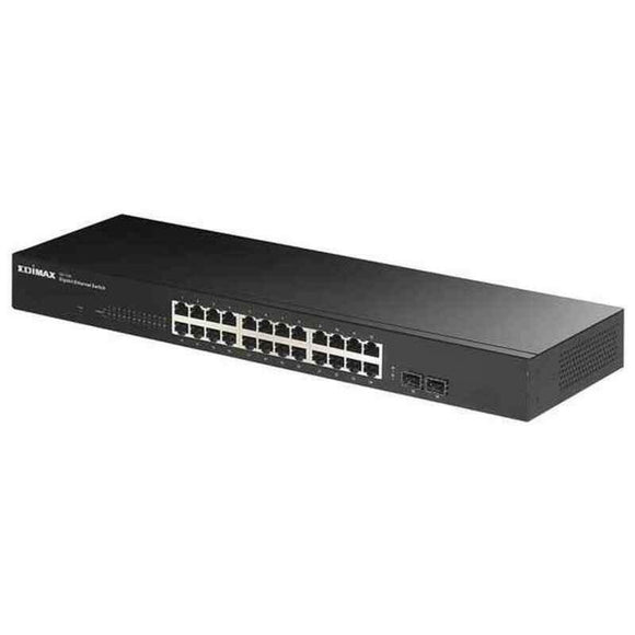 Switch de Armario Edimax GS-1026 V3 Gigabit Ethernet 52 Gbps - HAMISHOP07