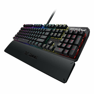 Teclado Asus TUF Gaming K3 Negro Gris Qwerty Español - HAMISHOP07