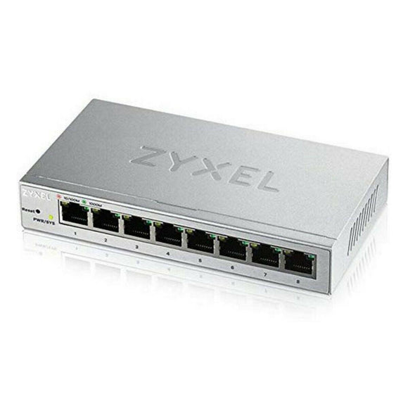 Switch de Sobremesa ZyXEL GS1200-8-EU0101F 16 Gbps LAN RJ45 x 8 - HAMISHOP07