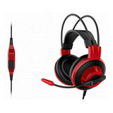 Auriculares con Micrófono Gaming MSI DS501 Rojo - HAMISHOP07