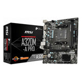 Placa Base MSI A320M-A Pro mATX DDR4 AM4 AMD AMD A320 Chipset AMD AM4 - HAMISHOP07