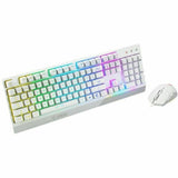 Teclado y Ratón Gaming MSI Vigor GK30 AZERTY Blanco Francés - HAMISHOP07