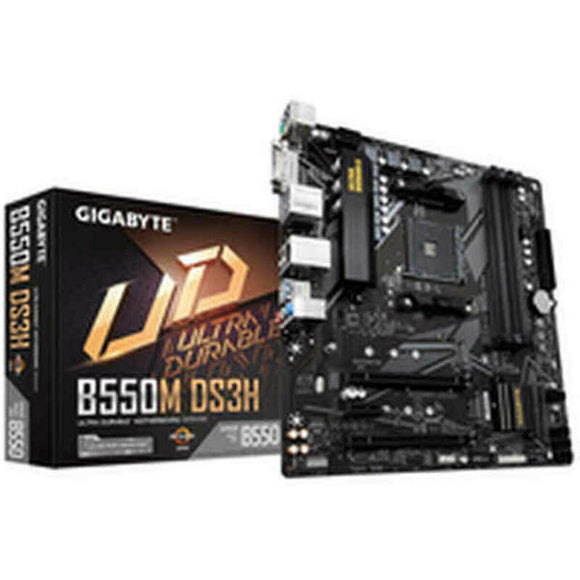 Placa Base Gigabyte B550M DS3H mATX AM4 AMD B550 AMD AMD AM4 - HAMISHOP07