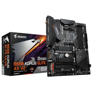 Placa Base Gigabyte B550 AORUS ELITE AX V2 AMD B550 AMD AMD AM4 - HAMISHOP07