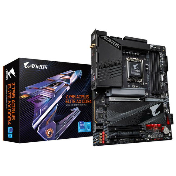 Placa Base Gigabyte Z790 AORUS ELITE AX DDR4 (REV 1.0) LGA 1700 - HAMISHOP07