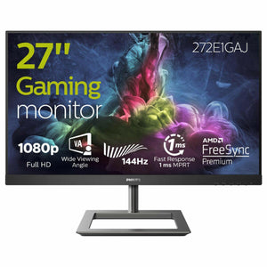 Monitor Philips 272E1GAJ/00 27" FHD LED 27" LED VA LCD Flicker free 144 Hz 50 - 60 Hz 50-60  Hz