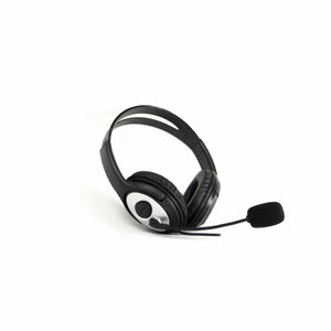 Auriculares con Micrófono CoolBox COO-AUM-01 Negro Negro/Plateado Plateado - HAMISHOP07