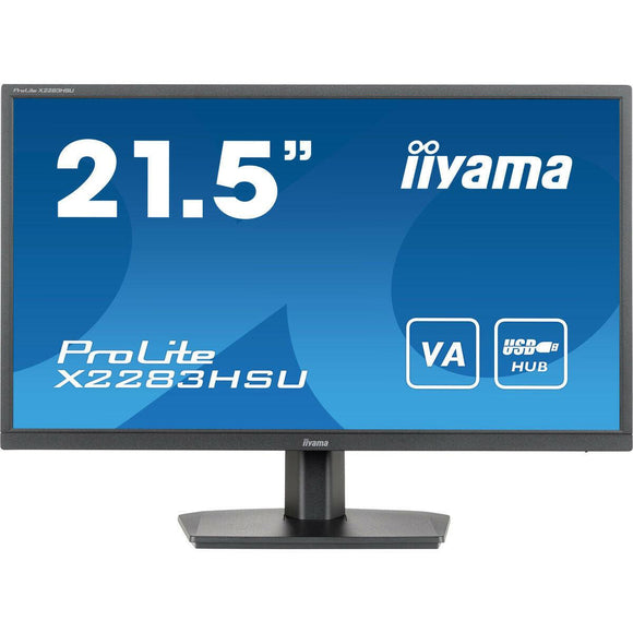 Monitor Iiyama X2283HSU-B1 LED VA LCD Flicker free 75 Hz 50-60 Hz - HAMISHOP07