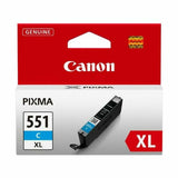 Cartucho de Tinta Compatible Canon CLI-551C XL IP7250/MG5450 Cyan Cian - HAMISHOP07