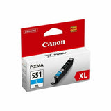 Cartucho de Tinta Compatible Canon CLI-551C XL IP7250/MG5450 Cyan Cian - HAMISHOP07