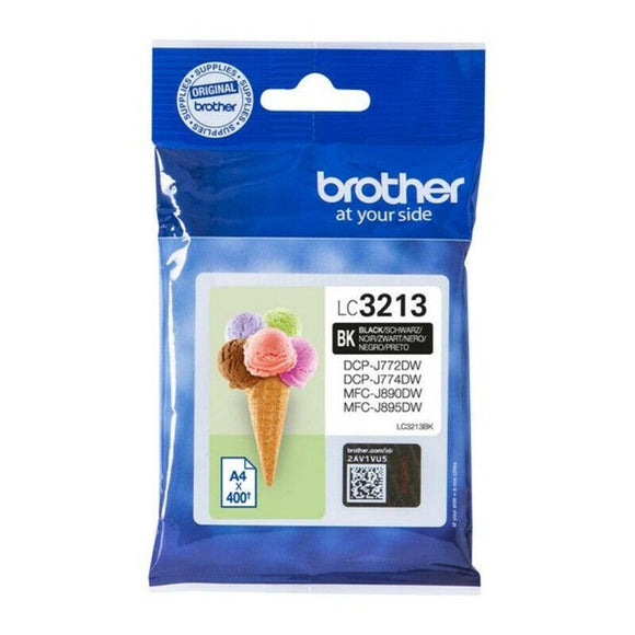 Cartucho de Tinta Original Brother LC-3213BK Negro - HAMISHOP07