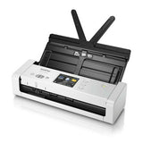 Escáner Portátil Dúplex Wifi Color Brother ADS-1700 7,5 ppm 1200 dpi Blanco - HAMISHOP07