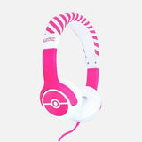 Auriculares OTL Technologies Pokémon Pokéball Pink Kids - HAMISHOP07