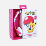 Auriculares OTL Technologies Pokémon Pokéball Pink Kids - HAMISHOP07