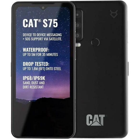 Smartphone CAT S75 Negro 6 GB RAM 6,6