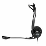 Auriculares con Micrófono Logitech 981-000100 Negro - HAMISHOP07