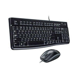 Teclado y Ratón Óptico Logitech 920-002562 1000 dpi USB Negro Qwerty US Qwerty UK - HAMISHOP07