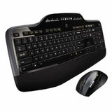 Teclado y Ratón Inalámbrico Logitech 920-002437 Negro Español Qwerty Español QWERTY - HAMISHOP07