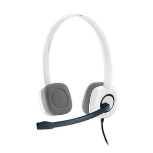 Auriculares con Micrófono Logitech 981-000350 Blanco - HAMISHOP07