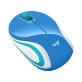 Ratón Inalámbrico Óptico Logitech 910-002733 1000 dpi Azul - HAMISHOP07