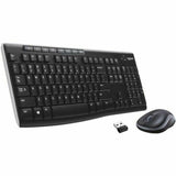 Teclado Logitech MK270 Negro Azerty Francés - HAMISHOP07