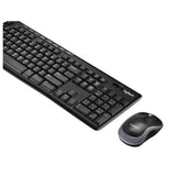 Teclado y Ratón Inalámbrico Logitech MK270 Negro Español Qwerty Español - HAMISHOP07