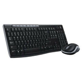 Teclado y Ratón Inalámbrico Logitech MK270 Negro Español Qwerty Español - HAMISHOP07