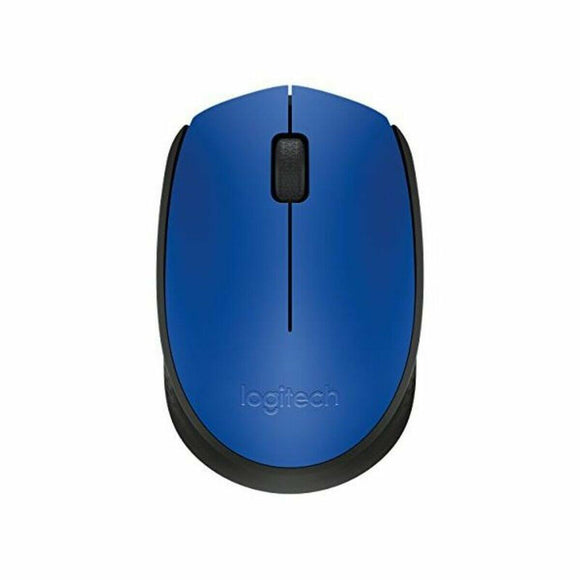 Ratón Inalámbrico Logitech M171 1000 dpi Azul - HAMISHOP07