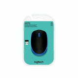 Ratón Inalámbrico Logitech M171 1000 dpi Azul - HAMISHOP07