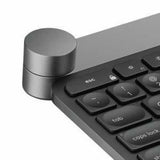 Teclado Logitech Craft Negro Inalámbrico Bluetooth AZERTY Plateado - HAMISHOP07