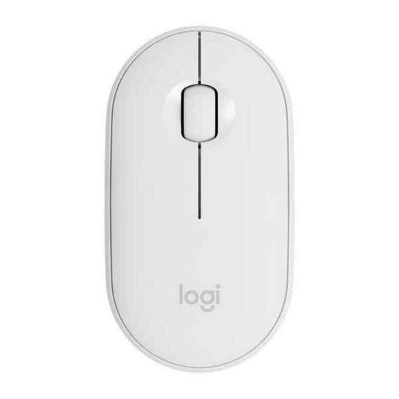 Ratón Inalámbrico Óptico Logitech Pebble M350 Blanco - HAMISHOP07