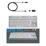 Teclado Bluetooth con Soporte para Tablet Logitech G915 TKL - HAMISHOP07