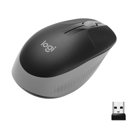 Ratón Logitech M190 Negro/Gris (1 unidad) - HAMISHOP07