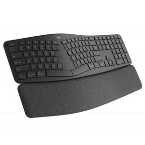 Teclado Inalámbrico Logitech ERGO K860 Gris Grafito Qwerty Español - HAMISHOP07