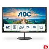 Monitor AOC Q32V4 32" IPS 75 Hz LED Flicker free 50-60  Hz