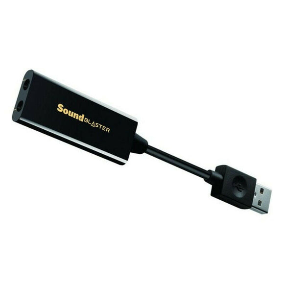 Tarjeta de Sonido Externa Creative Technology Sound Blaster Play 3 Negro - HAMISHOP07