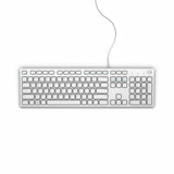 Teclado Dell KB216 Blanco QWERTY - HAMISHOP07