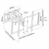 Soporte TV Neomounts LFD-W8000 - HAMISHOP07