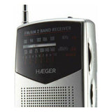 Radio AM/FM Haeger Pocket - HAMISHOP07